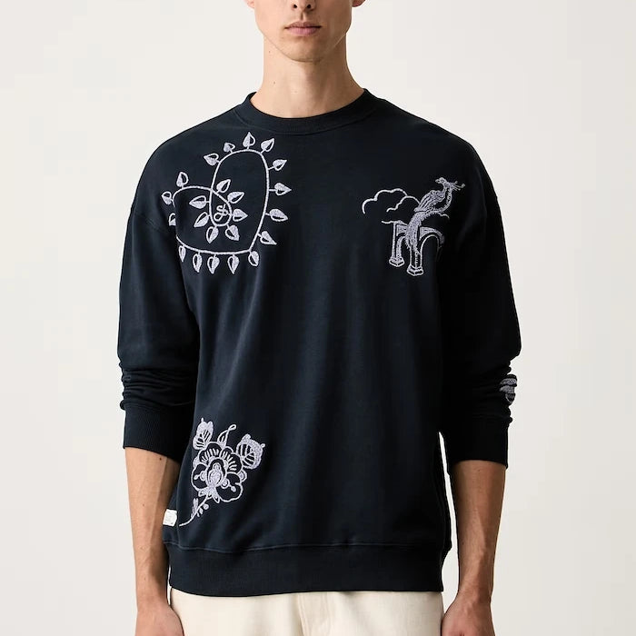 Scotch & Soda erkek pamuklu sweatshirt