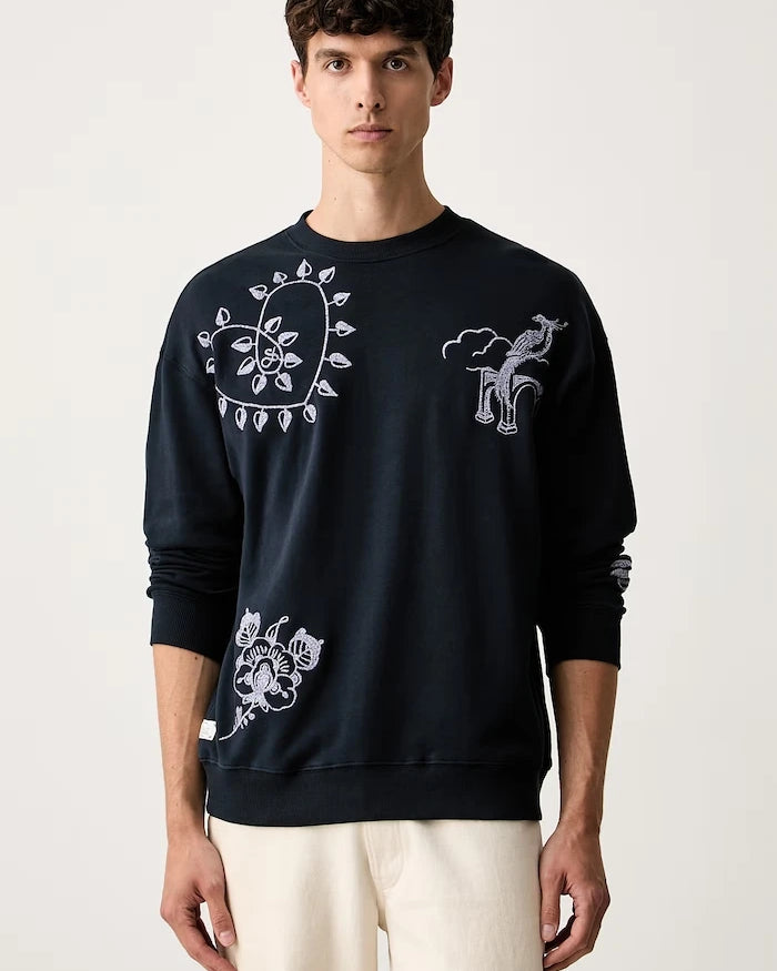 Scotch & Soda erkek pamuklu sweatshirt