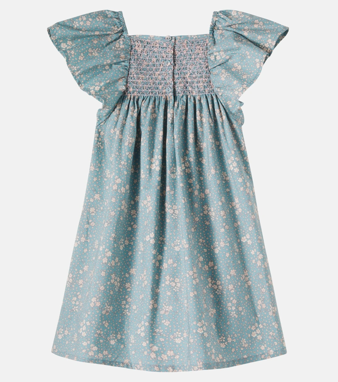 Wheat - Elva floral smocked cotton dress