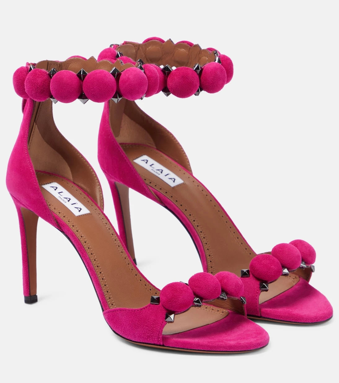 Alaïa - La Bombe suede sandals