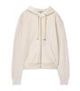 White Amphie Knit Hoodie