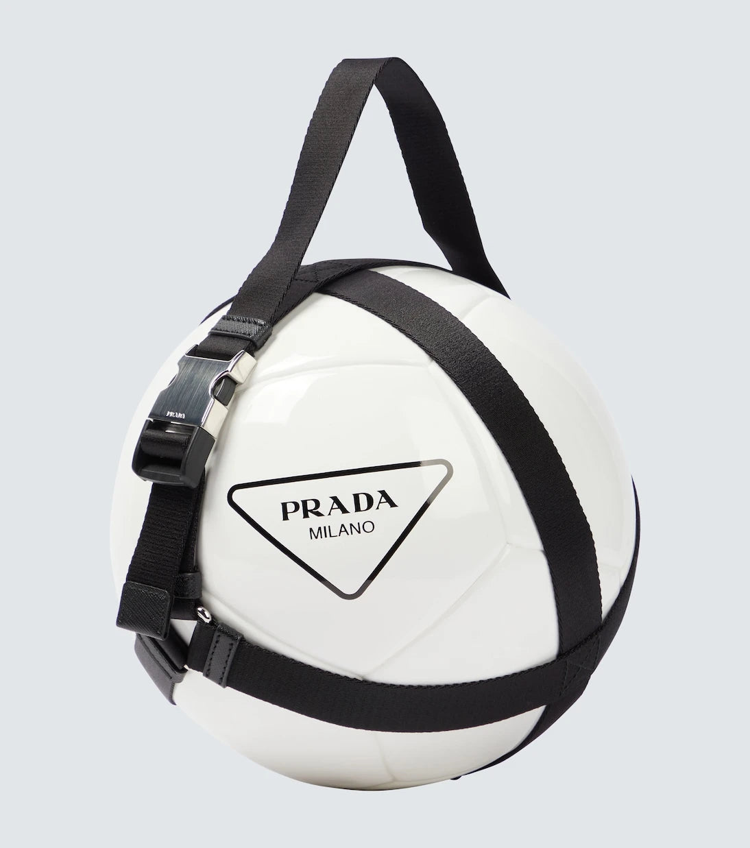 Prada - Logolu kauçuk futbol topu ve taşıyıcısı