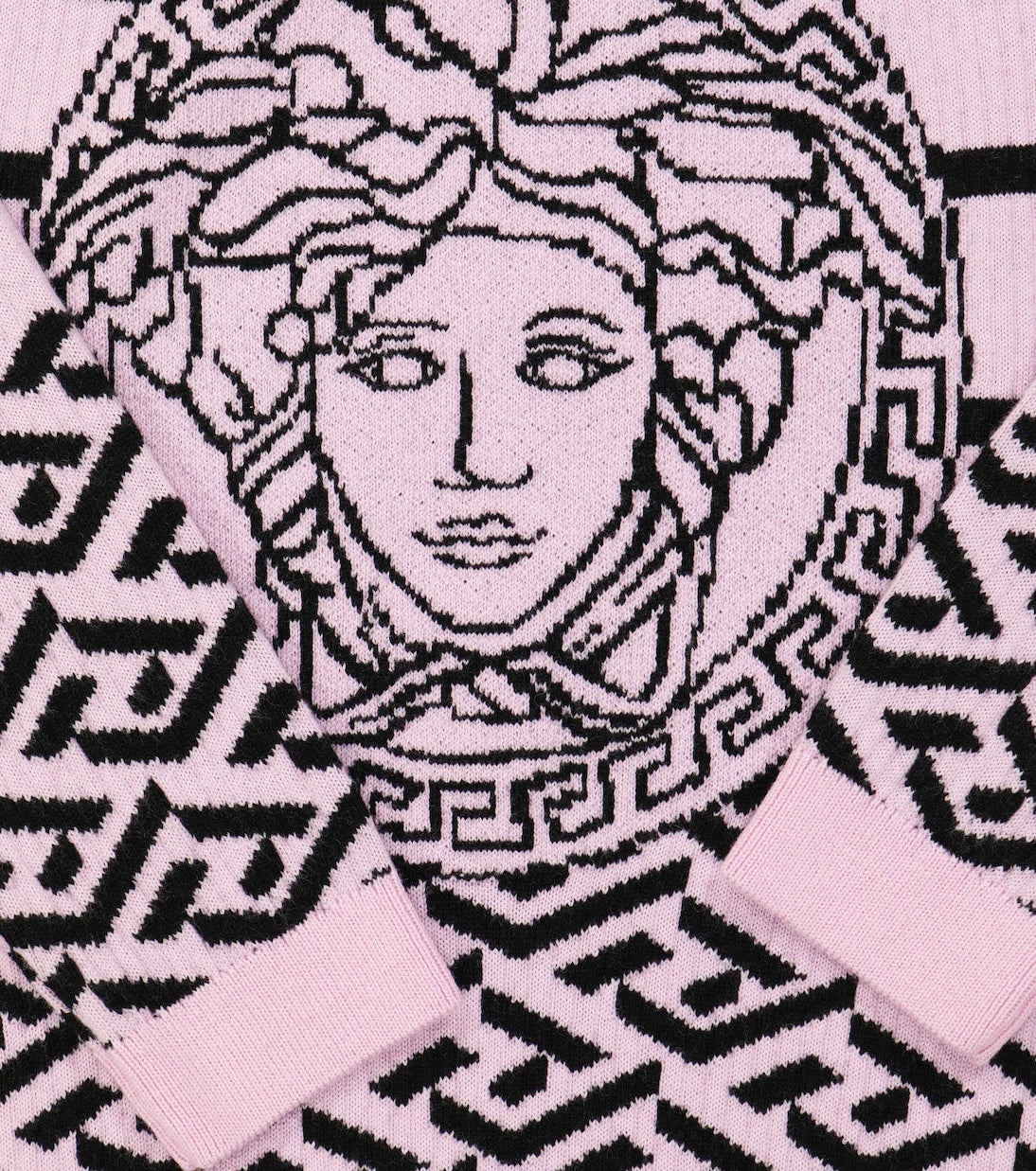 Versace Kids - كنزة صوف ميدوسا لا غريكا