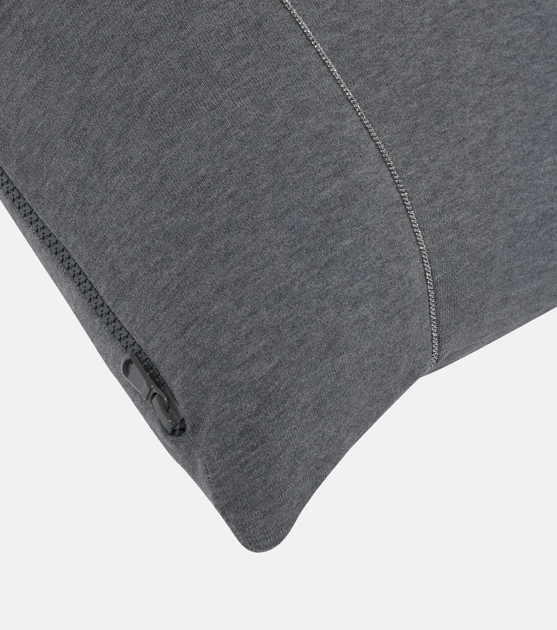Brunello Cucinelli - Embellished cotton cushion