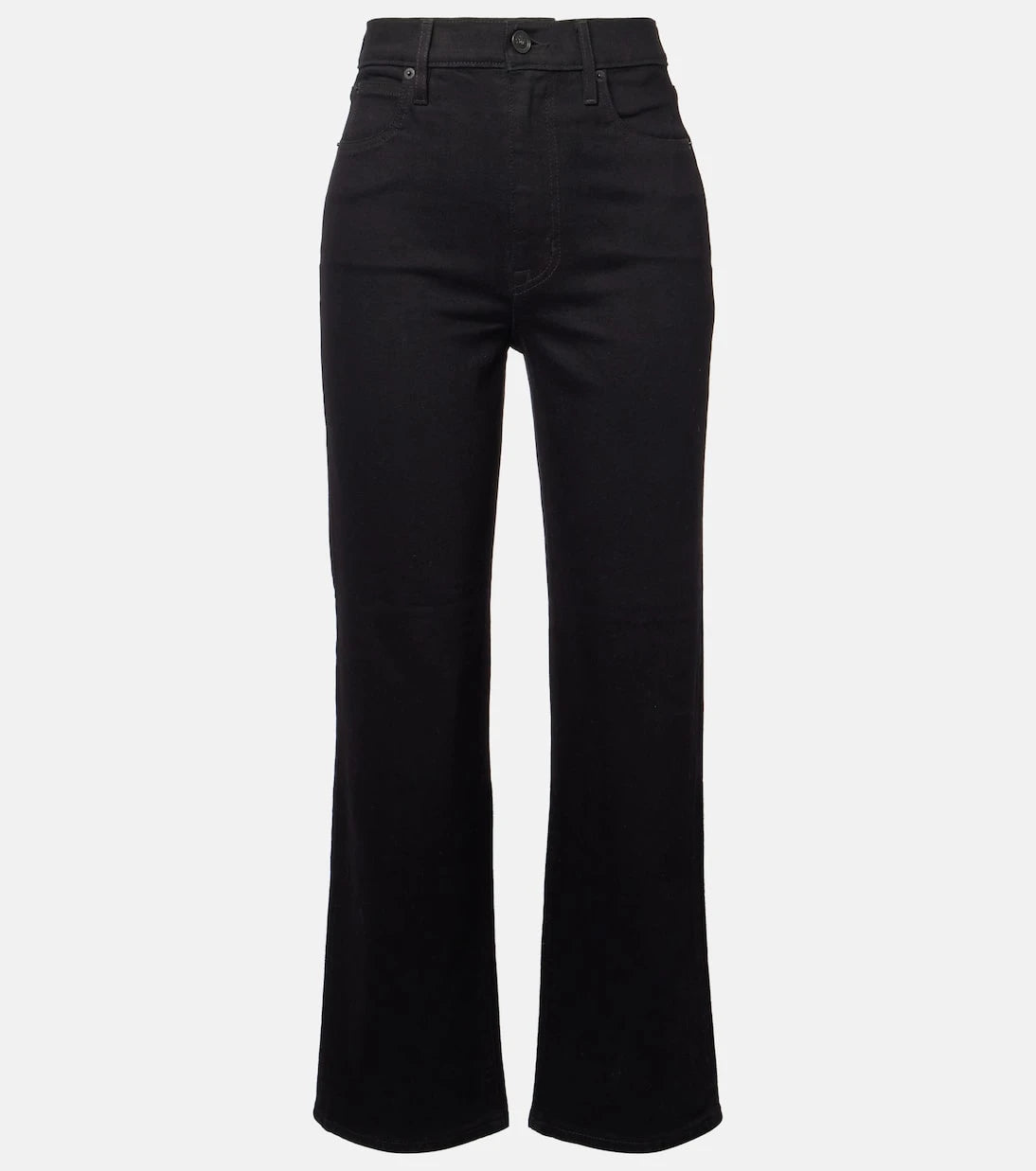 Slvrlake - London mid-rise cropped straight jeans