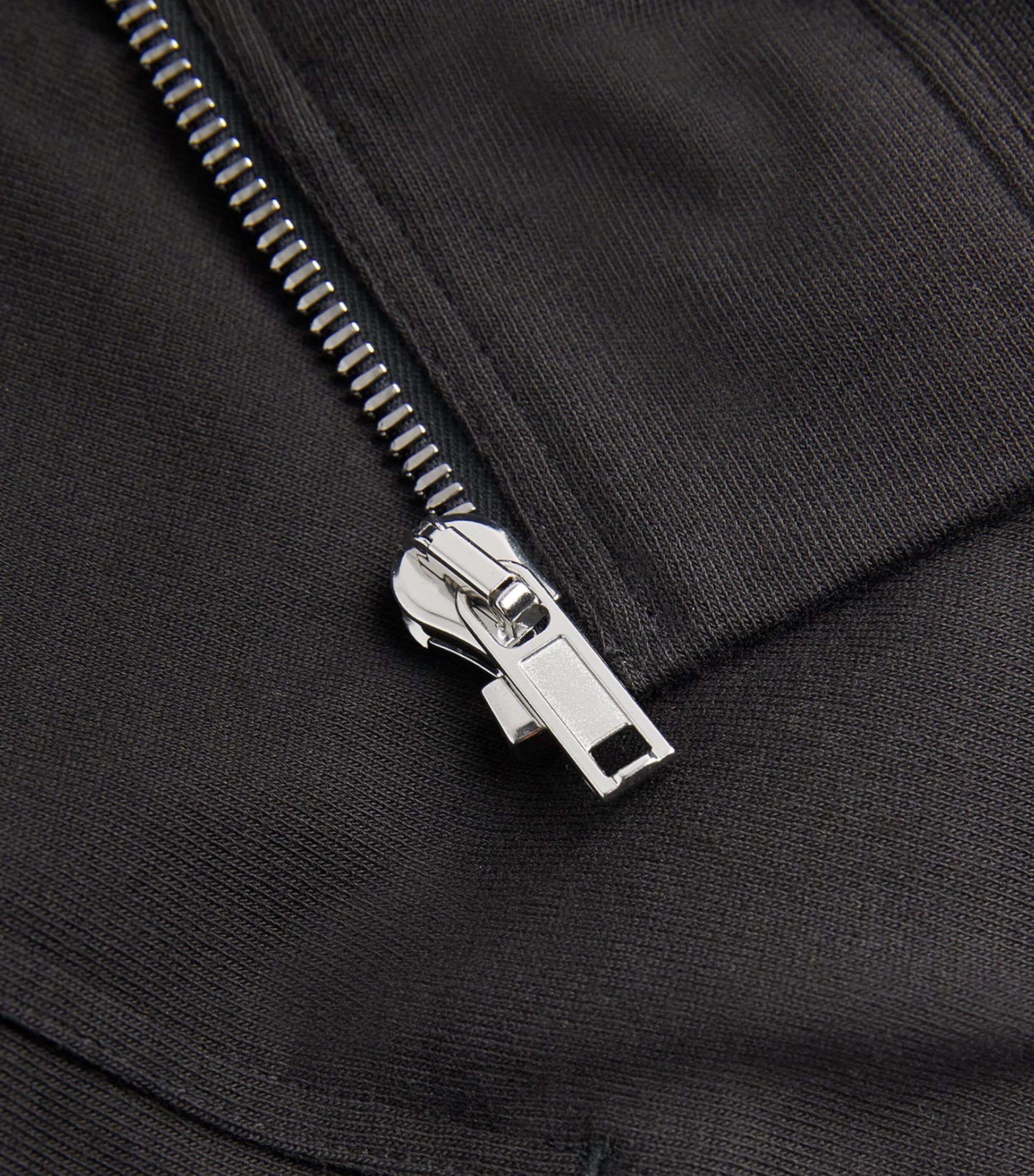 Cotton Jersey Bauhaus Cardigan BLACK