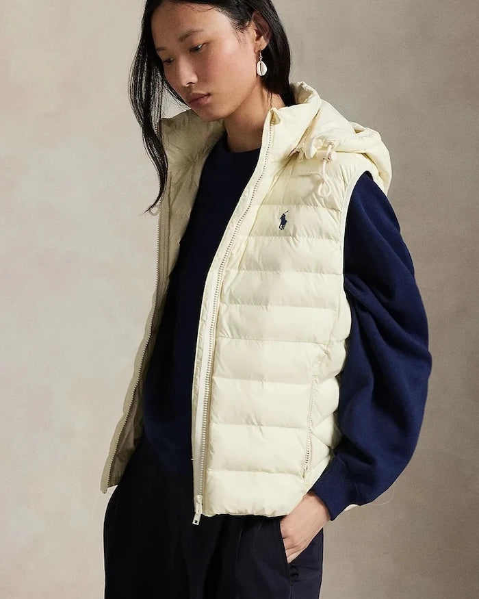 Polo Ralph Lauren kapüşonlu kadın yeleği