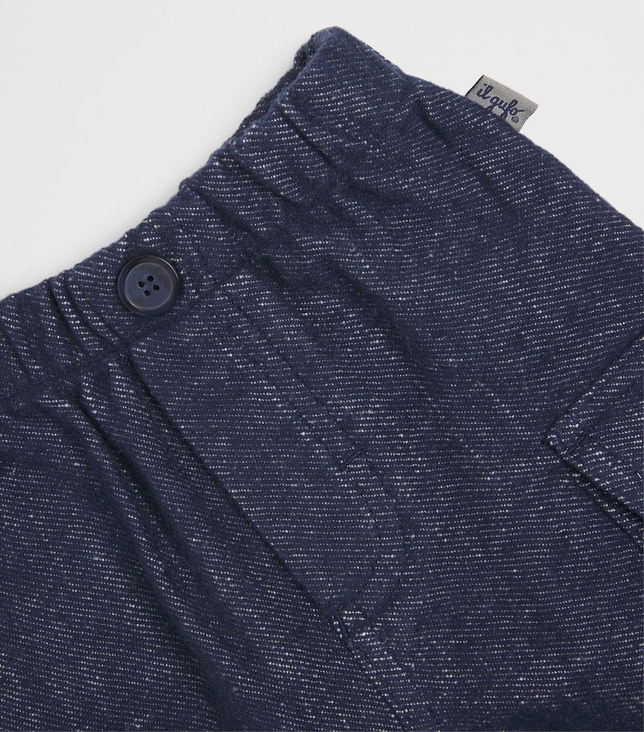 Cotton-Blend Cargo Trousers (6-36 Months)