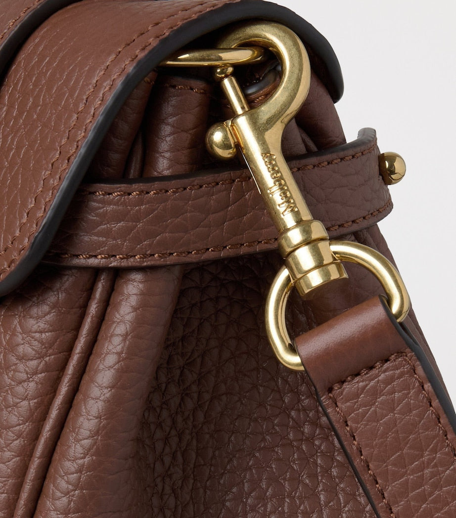 Mulberry Brown Mini Leather Alexa Cross-Body Bag