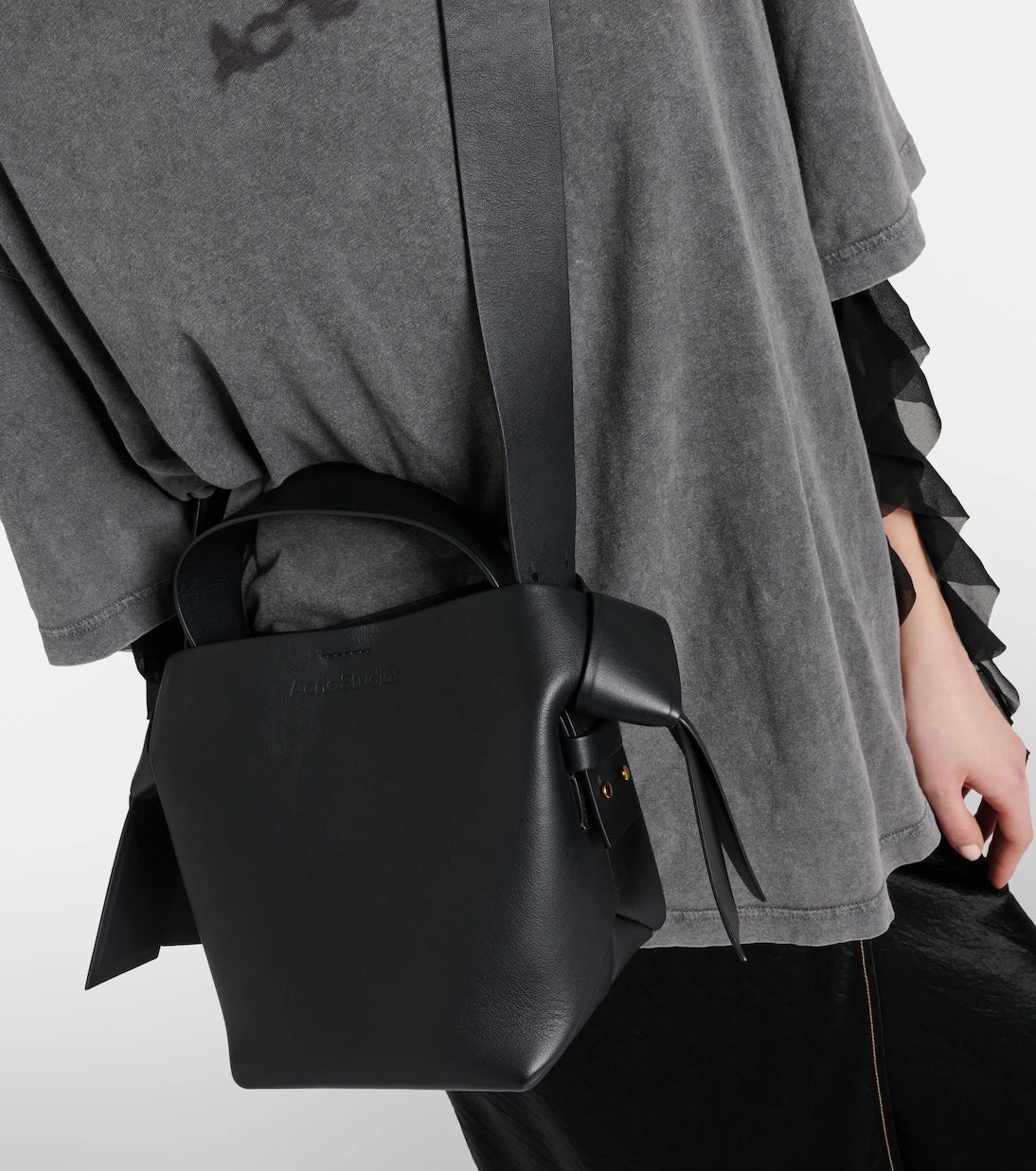 Acne Studios - Musubi Mini leather shoulder bag