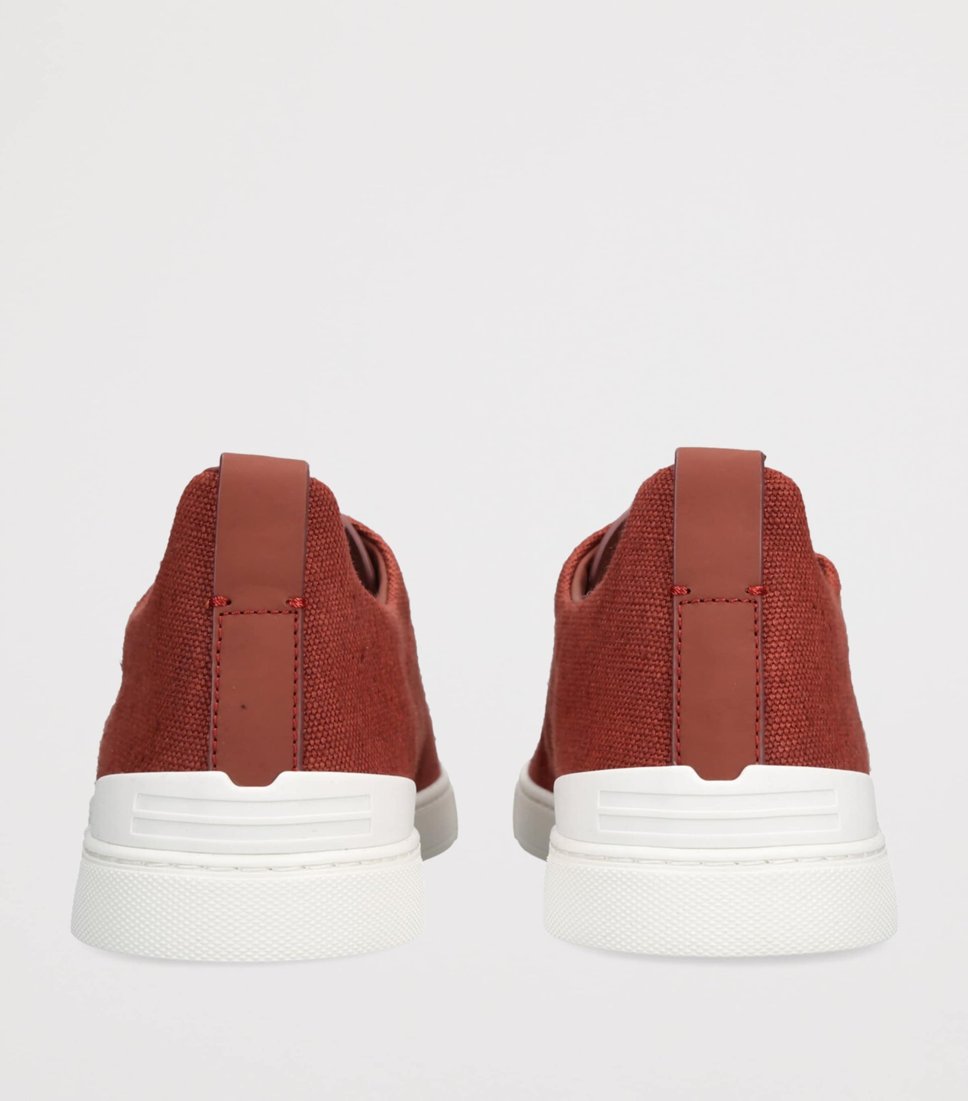 Zegna Cotton-Linen Triple Stitch Sneakers