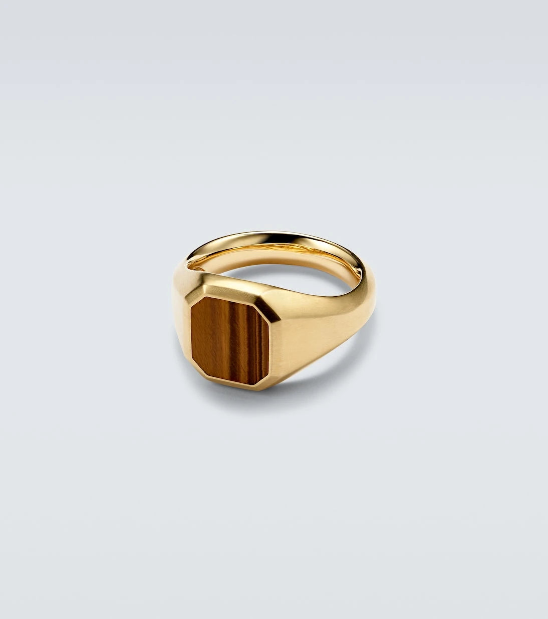David Yurman - Streamline® 18kt gold ring with tiger's eye