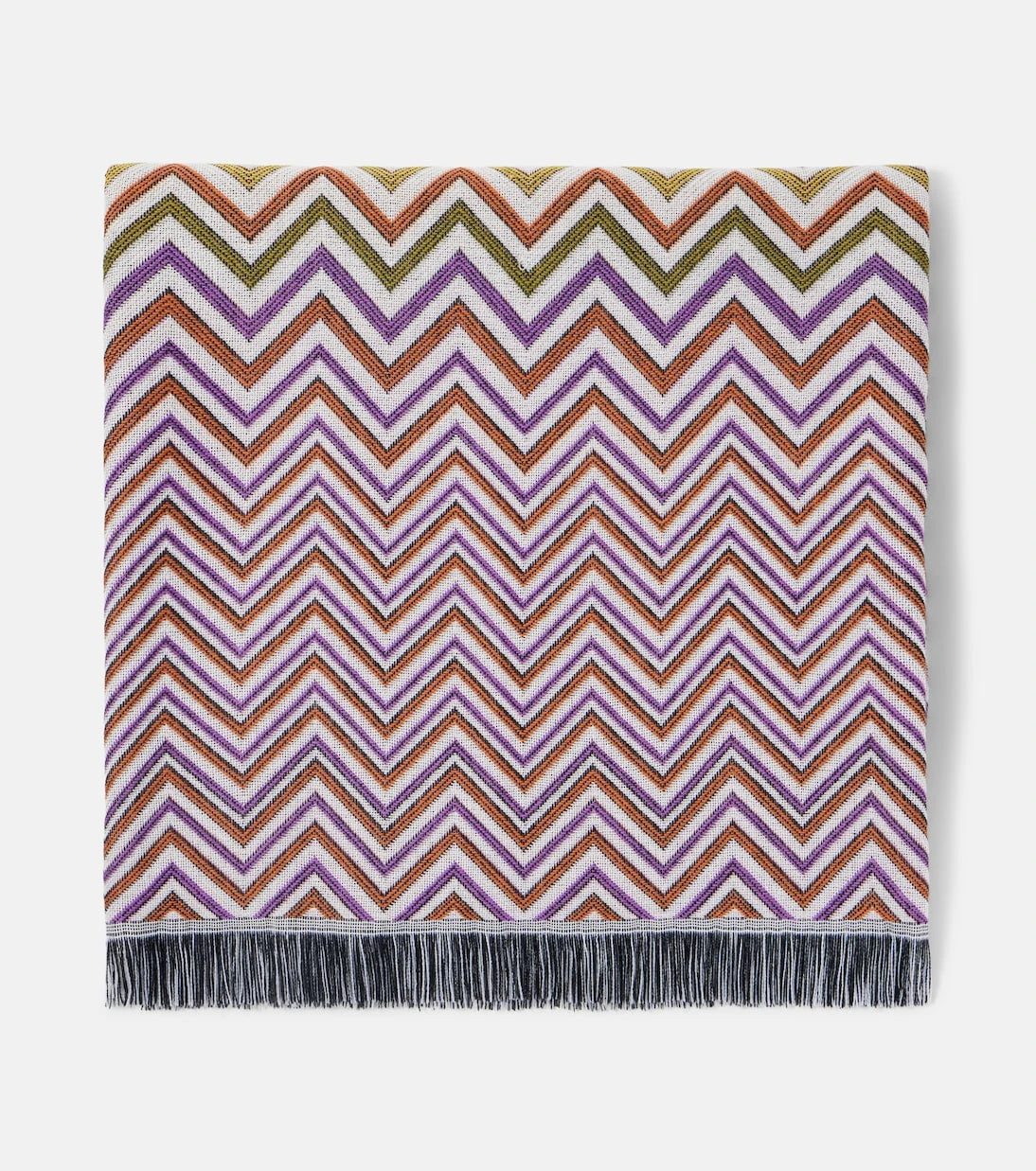 Missoni - Antwan fringed wool-blend throw
