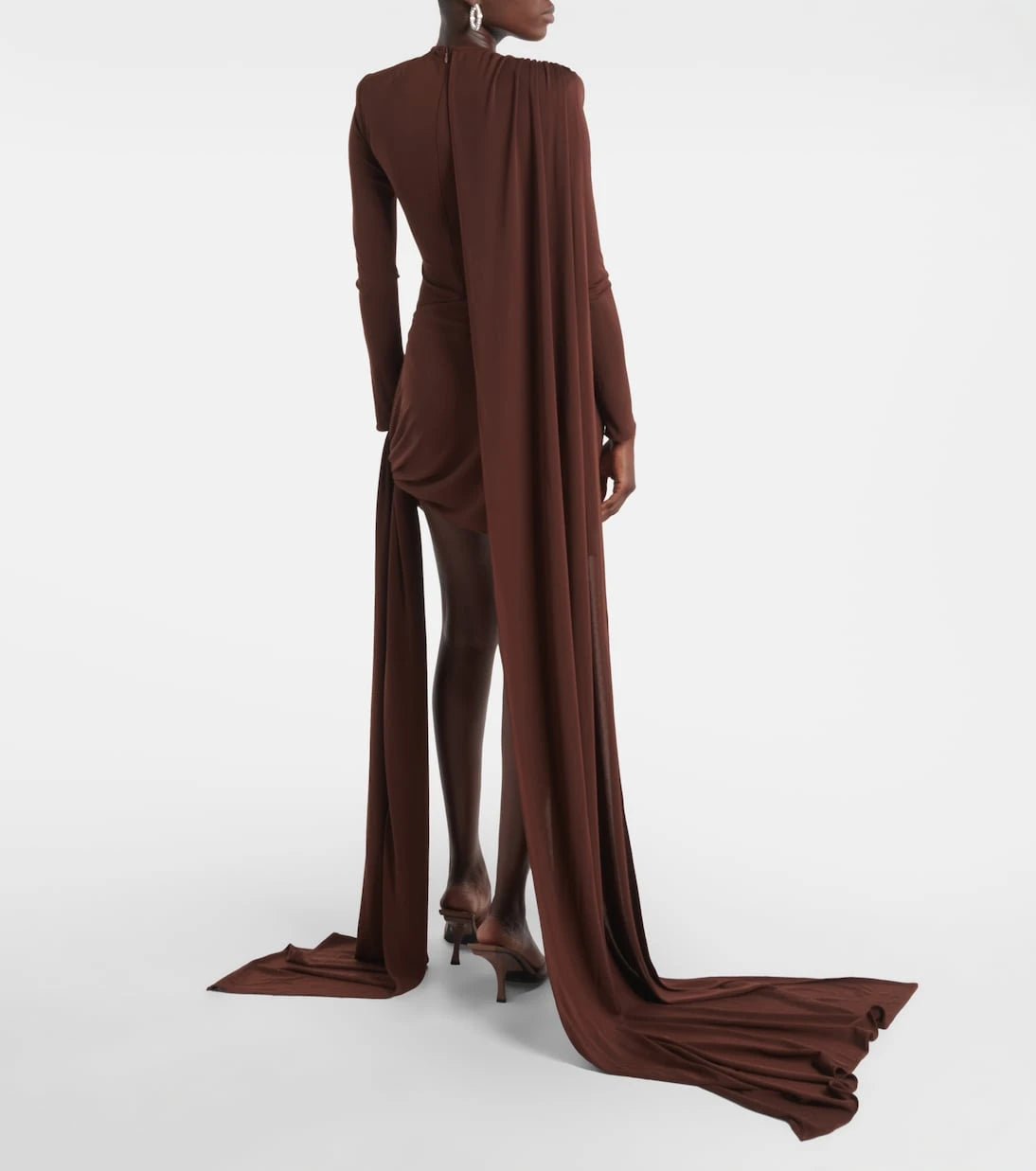 The New Arrivals Ilkyaz Ozel - Venus draped minidress