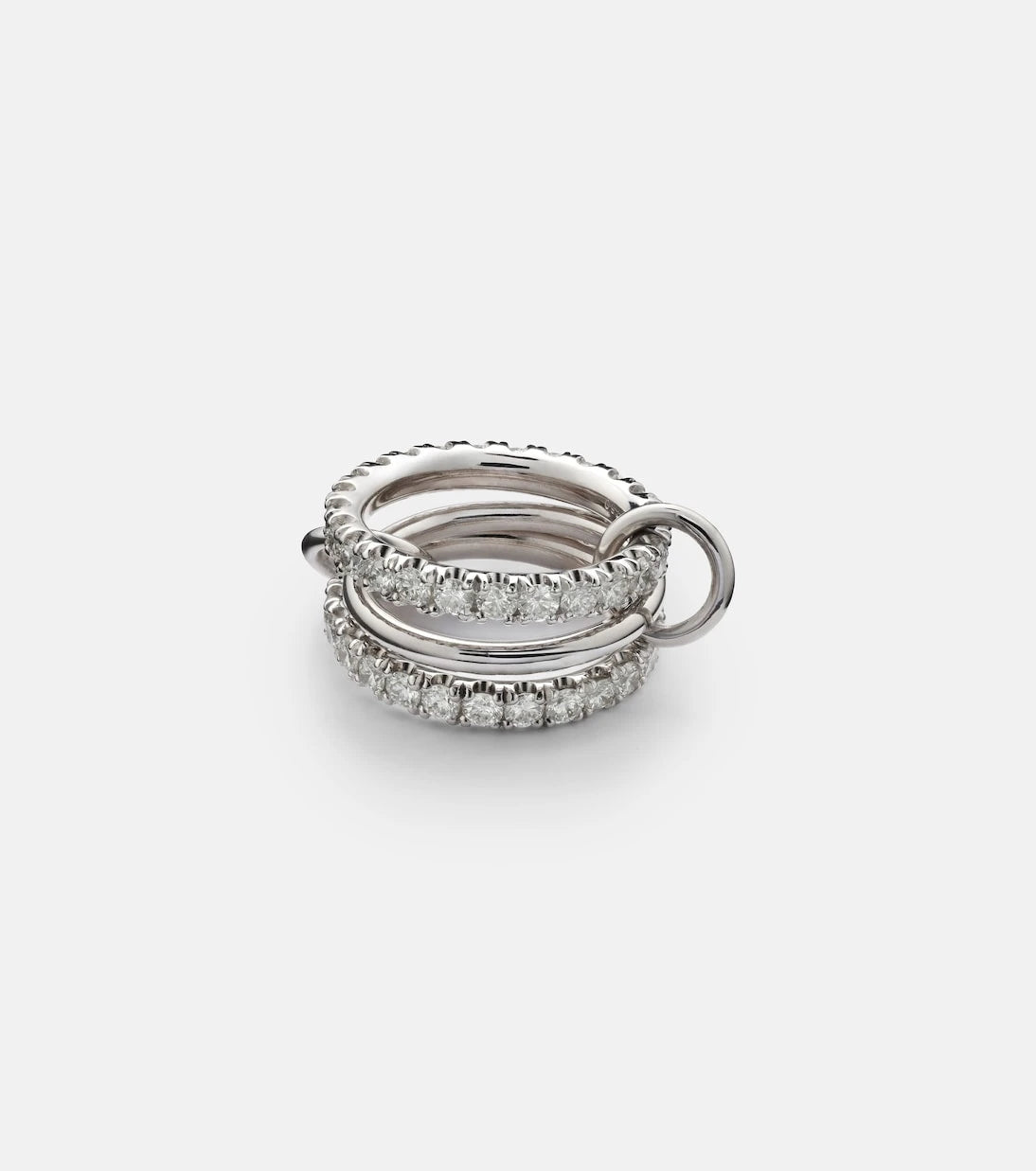 Spinelli Kilcollin - Juno 18kt white gold ring with diamonds