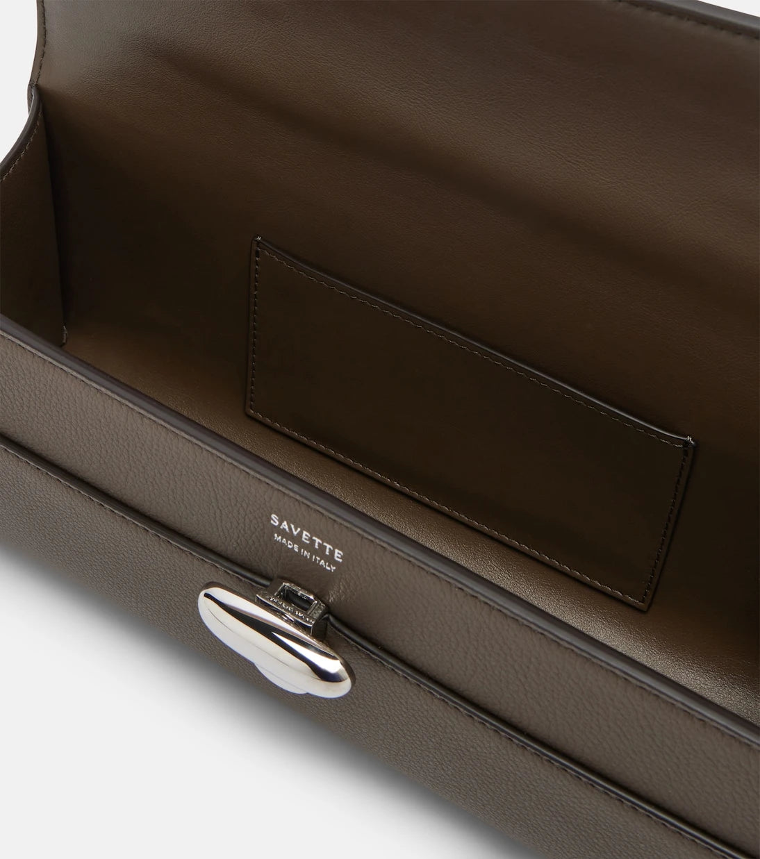 Savette - Symmetry Slim Medium leather top-handle bag