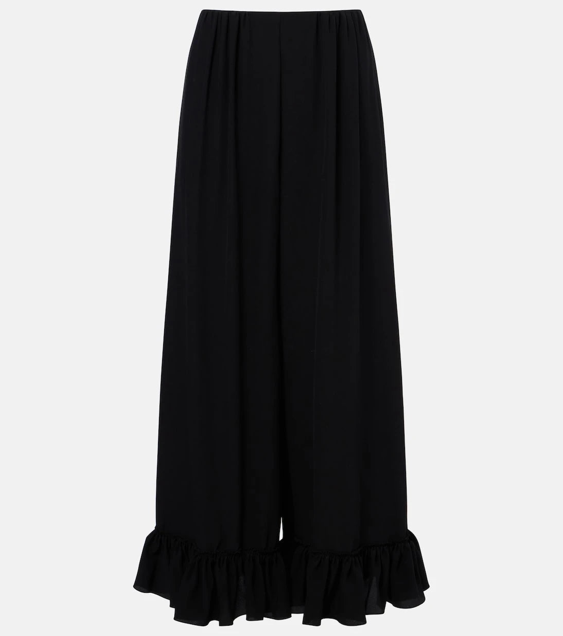 Chloé - Silk crêpe de chine wide-leg pants