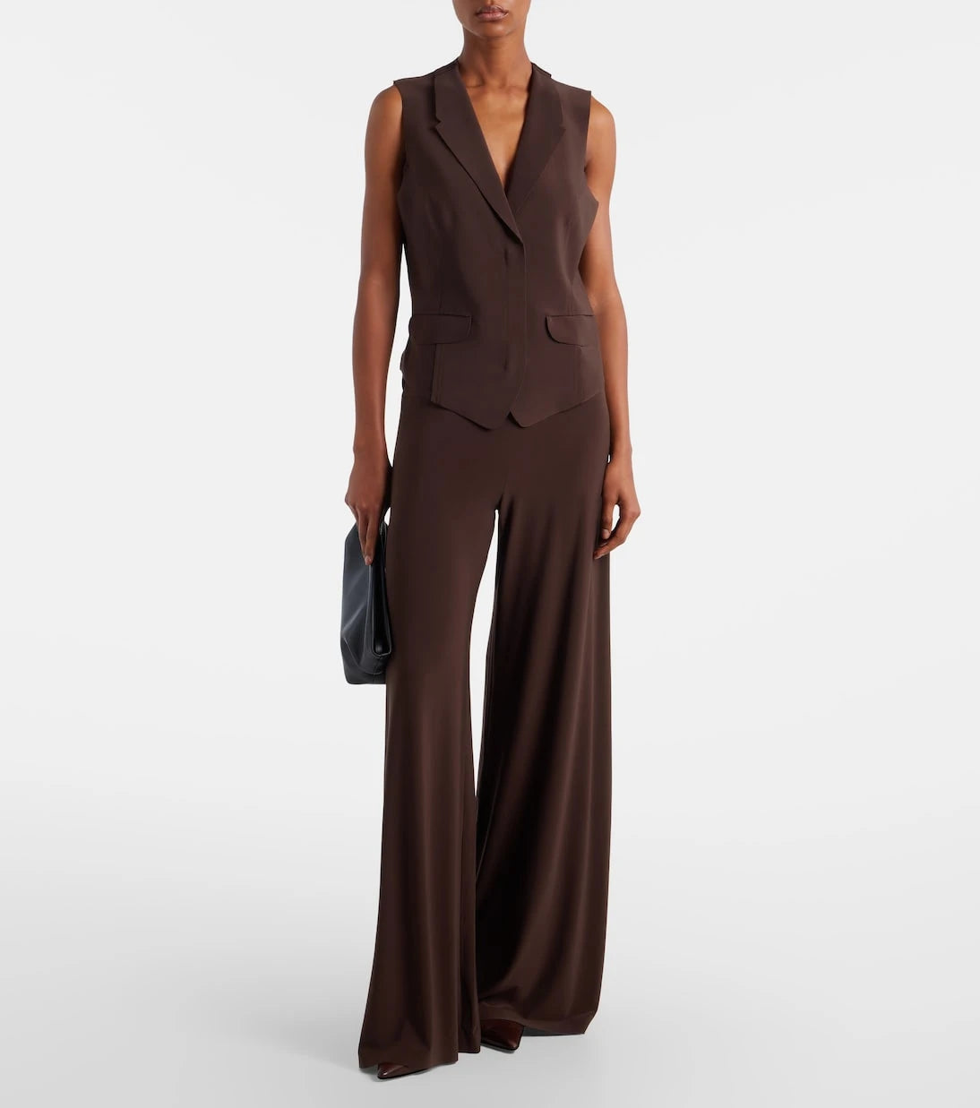 Norma Kamali - Crêpe vest