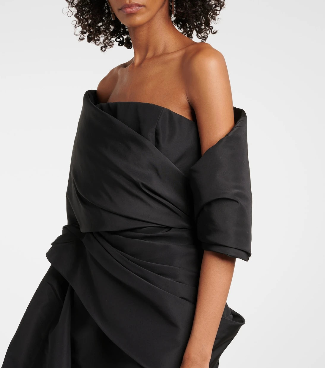 Oscar de la Renta - Asymmetric mini dress