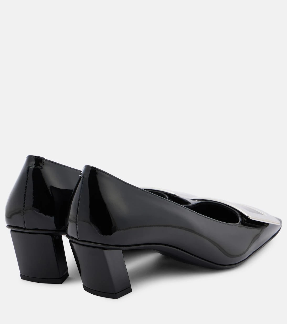 Roger Vivier - Belle Vivier 45 patent leather pumps