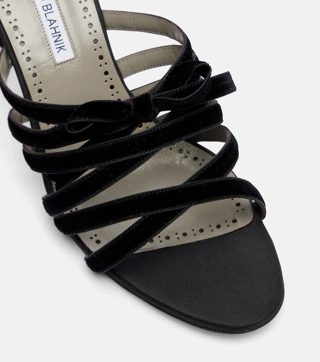 Manolo Blahnik - Clementel 70 velvet mules