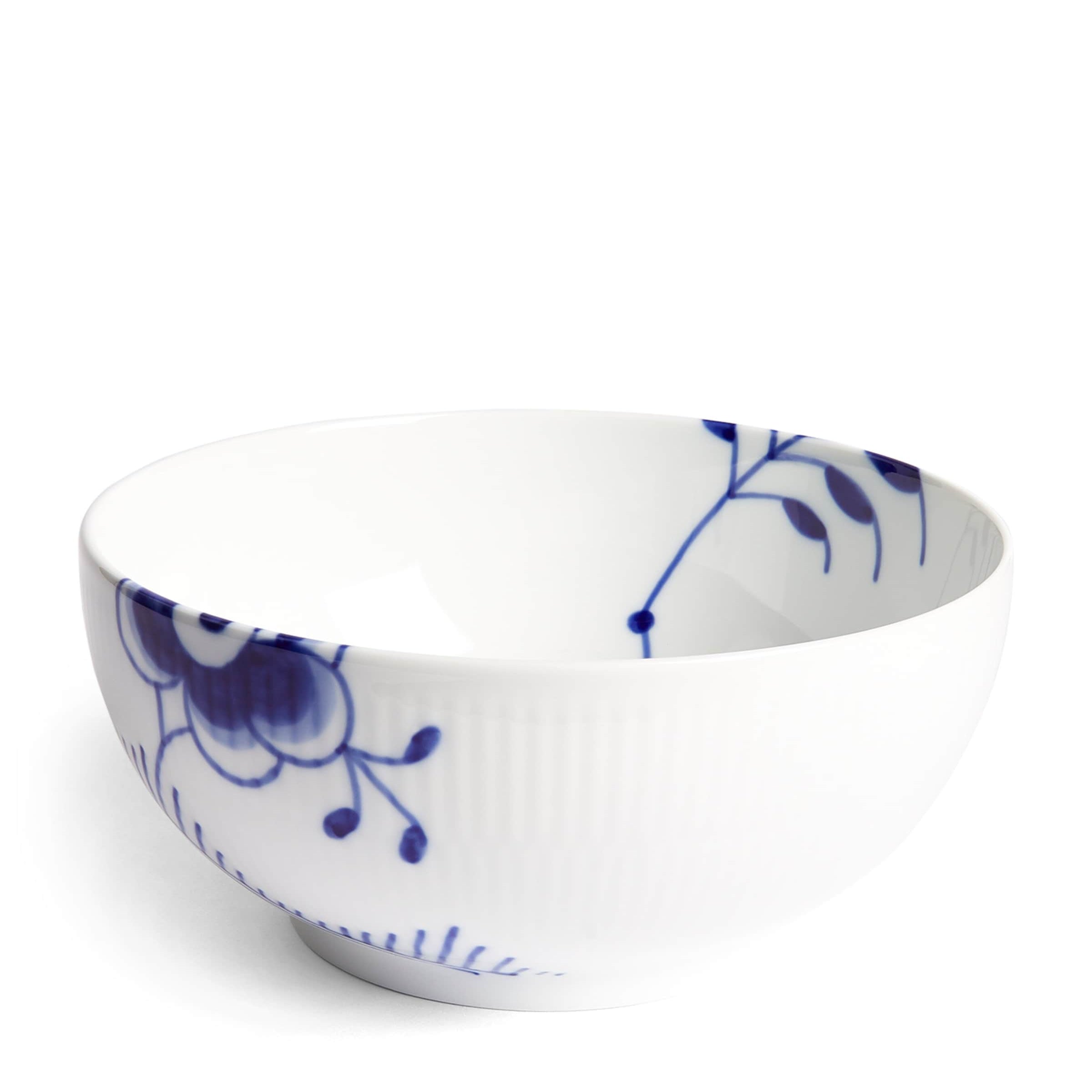 Blue Fluted Mega Bowl (18cm)