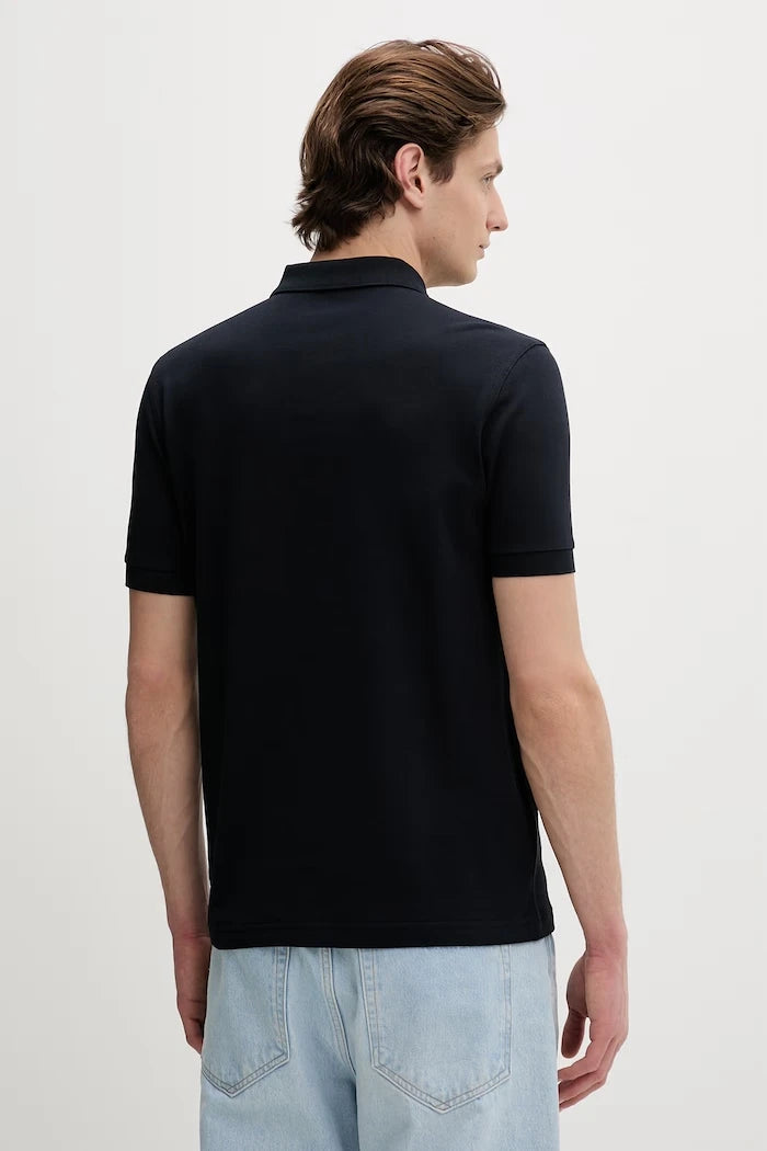 Памучна тениска с яка Fred Perry