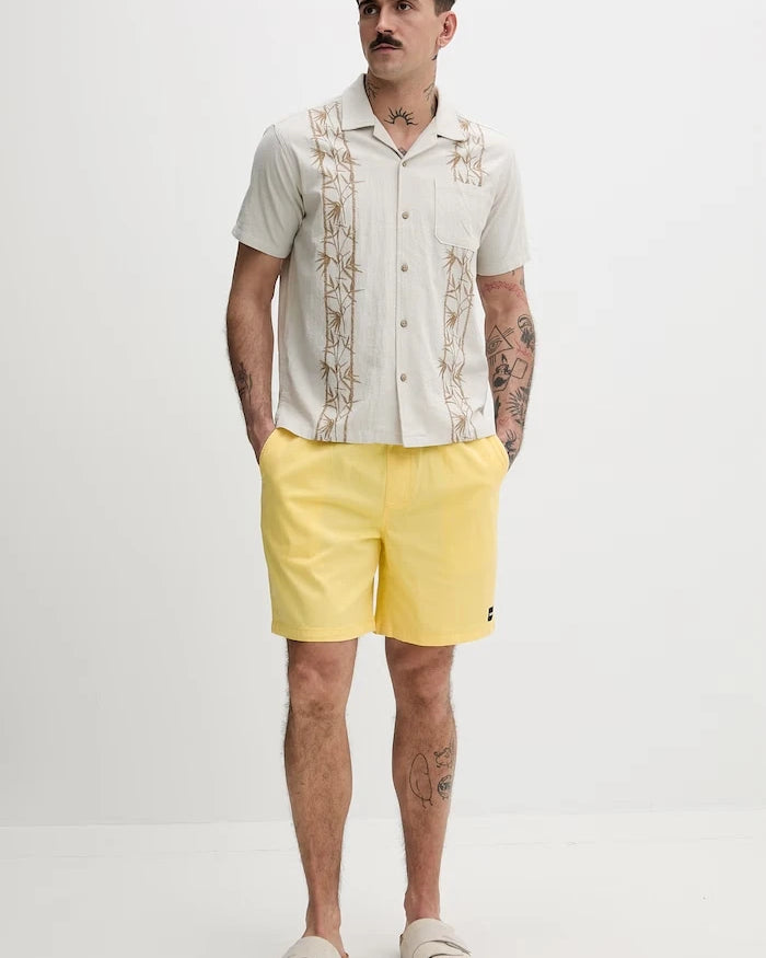 Hurley къс панталон мъжки от памук с еластан ICON