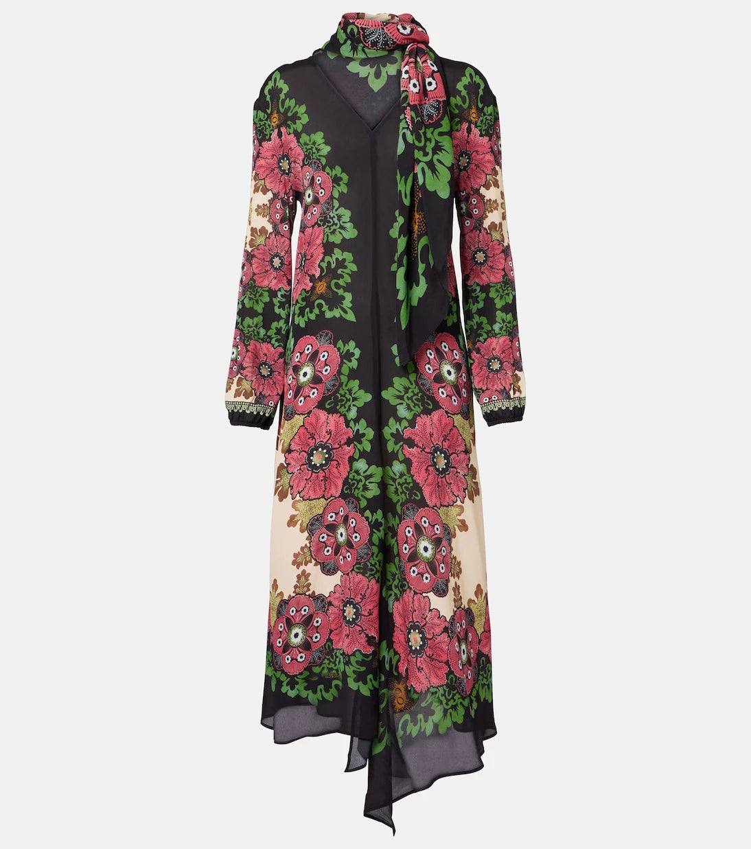 La DoubleJ - Karis floral midi dress