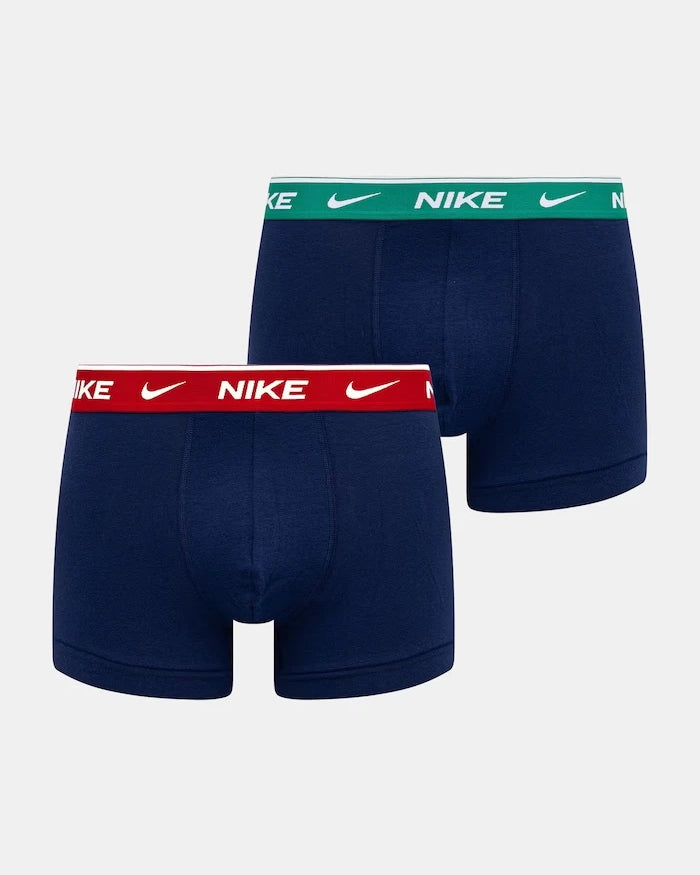 Nike erkek pamuklu elastan boxer 2'li