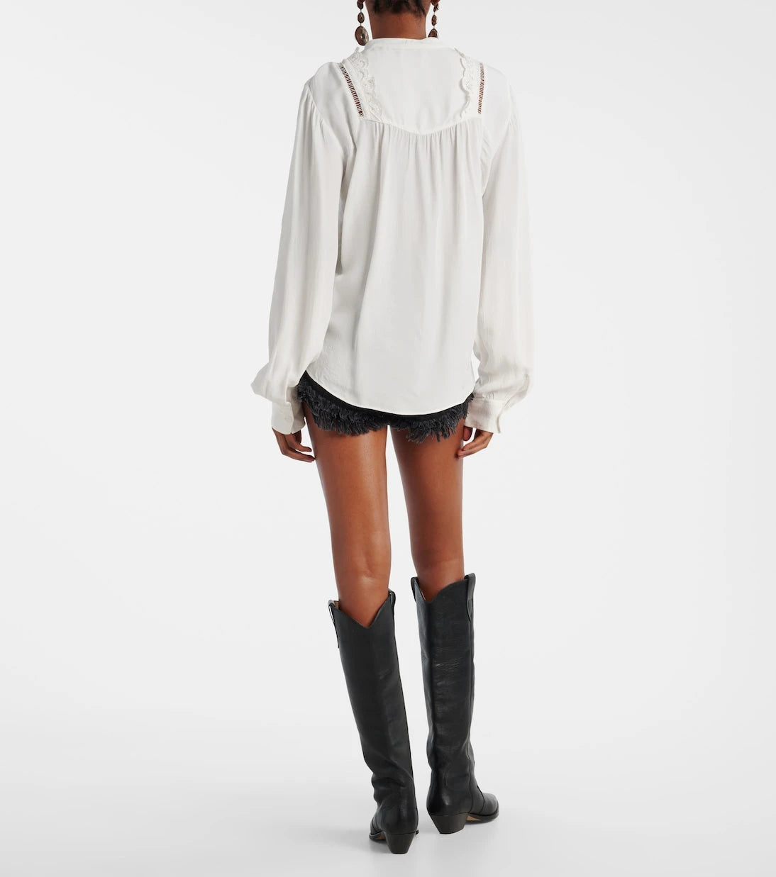 إيزابيل مارانت - بلوزة Filippa بتطريز أنجليز