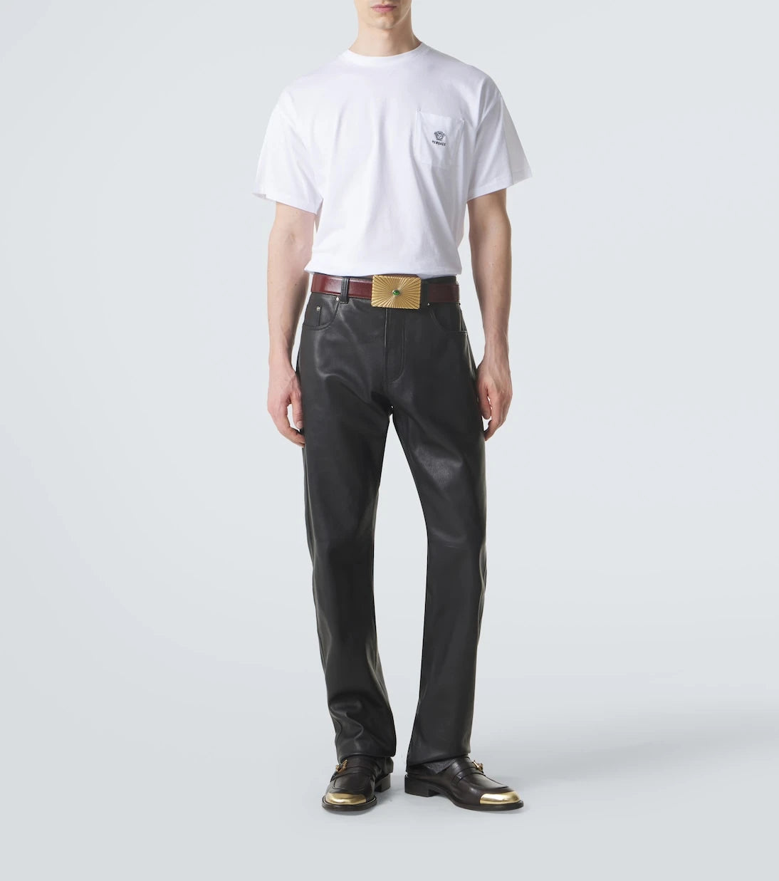 Versace - Medusa cotton jersey T-shirt