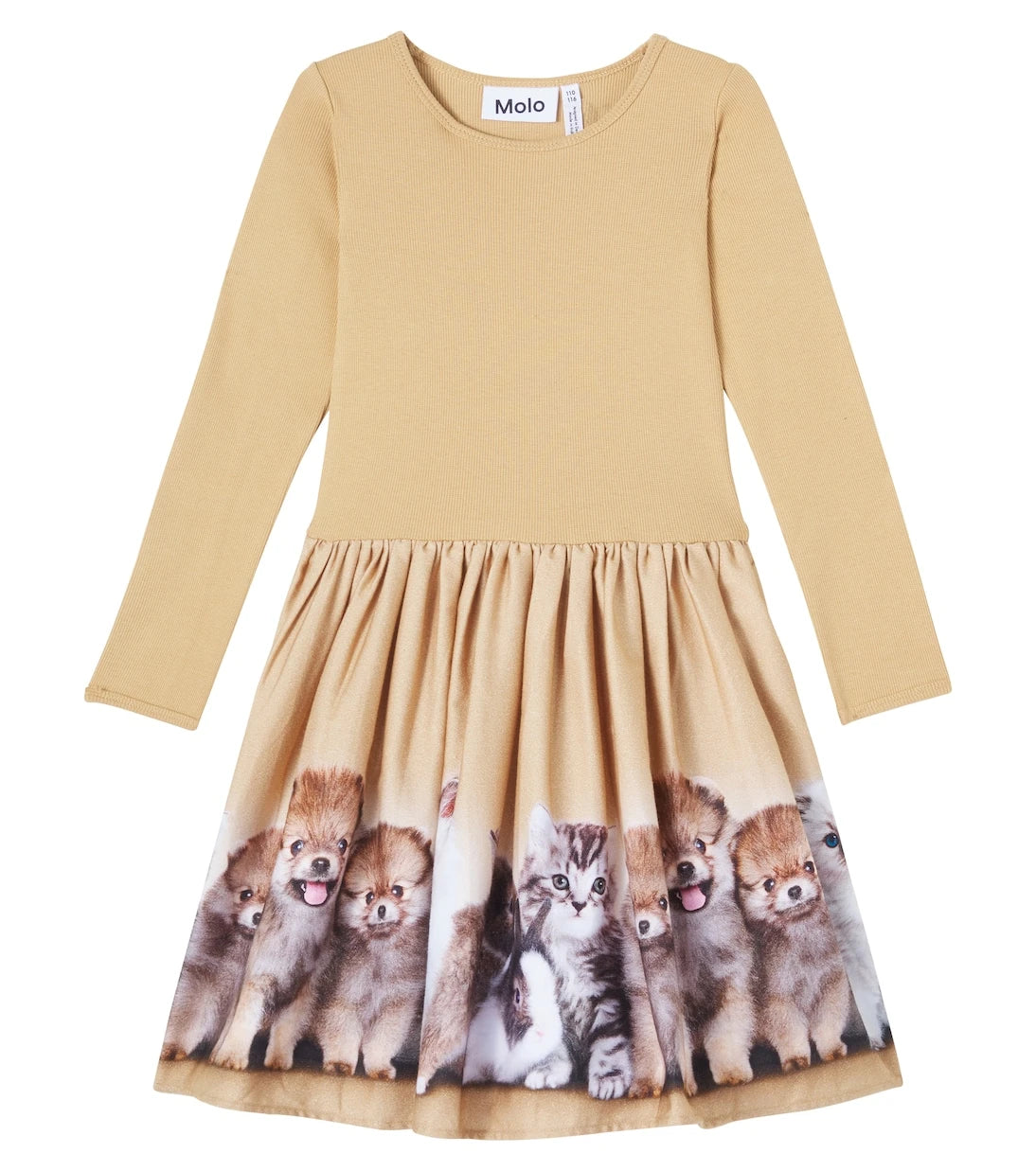 Molo - Casie Warm printed cotton-blend dress
