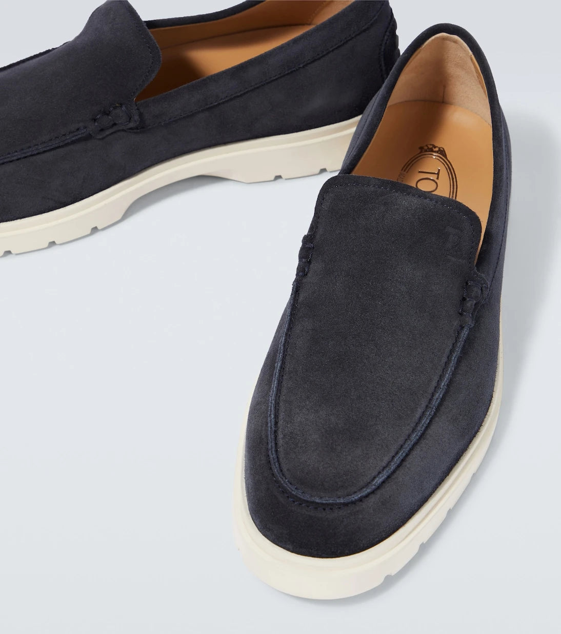 Tod's - Slip-on suede loafers