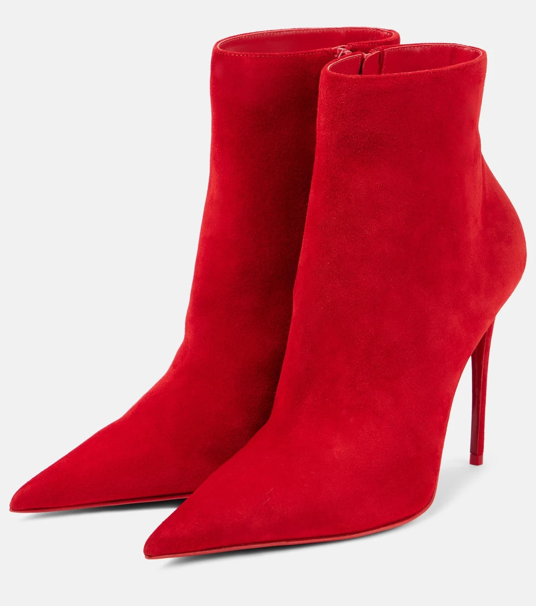 Christian Louboutin - حذاء الكاحل كيت ماكس 100 من جلد الشمواه