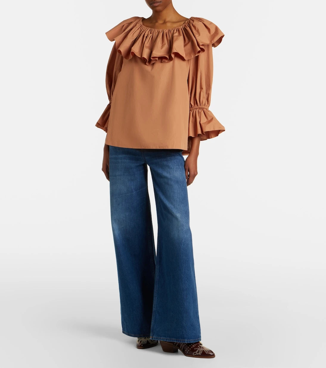 Chloé - Susan studded leather mules