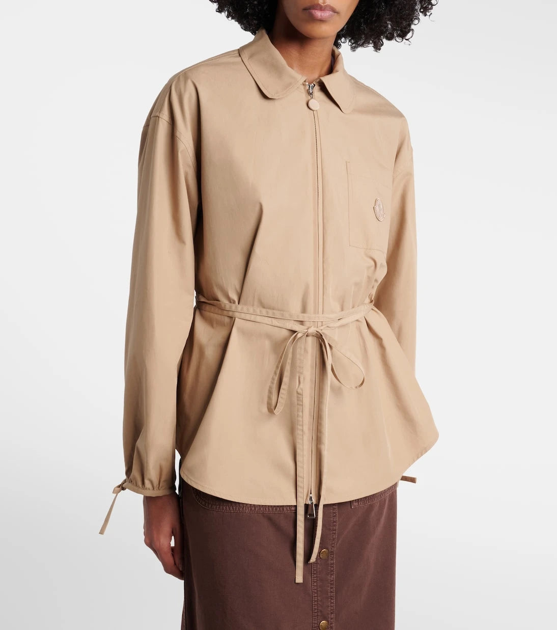 Moncler - Cotton poplin shirt