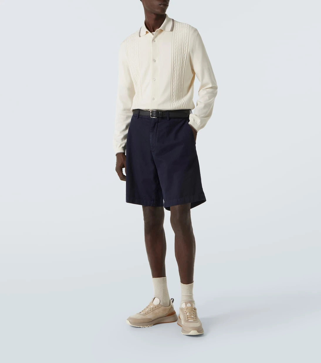 Brunello Cucinelli - Cotton polo sweater