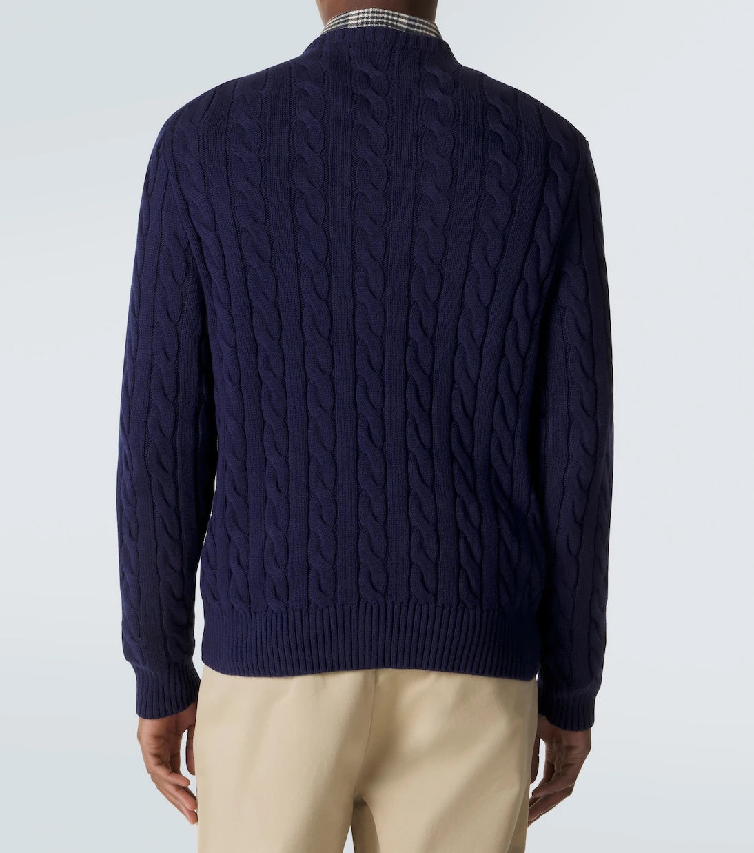 Polo Ralph Lauren - سترة قطنية بنقشة الكابل