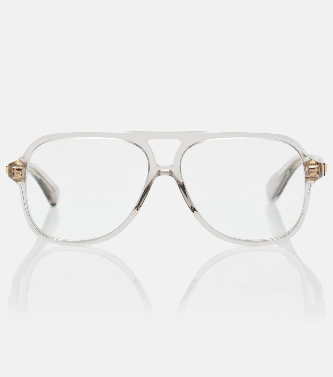 Bottega Veneta - Slim Ribbon aviator glasses