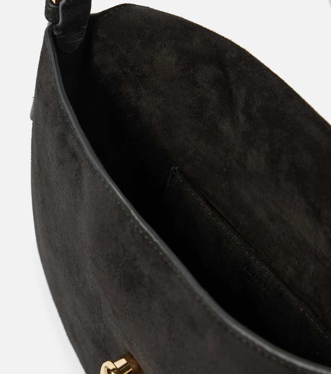 Savette - Tondo Small suede shoulder bag