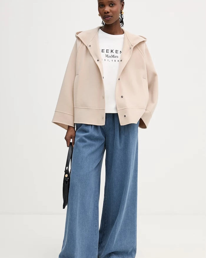 Палто с вълна Weekend Max Mara OLIATO
