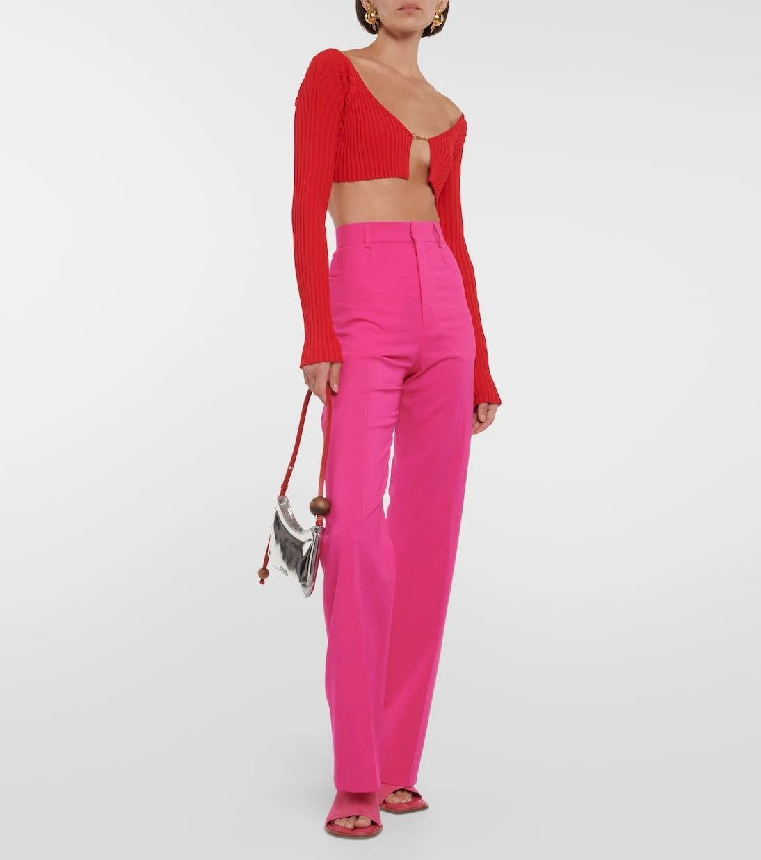 Jacquemus - La Maille Pralù cropped cardigan