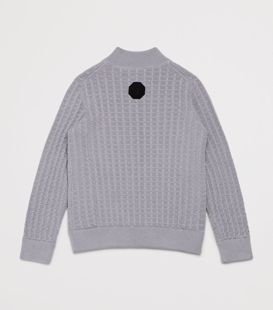 Stefano Ricci Kids Cotton Zip-Up Sweatshirt (4-16 Years)