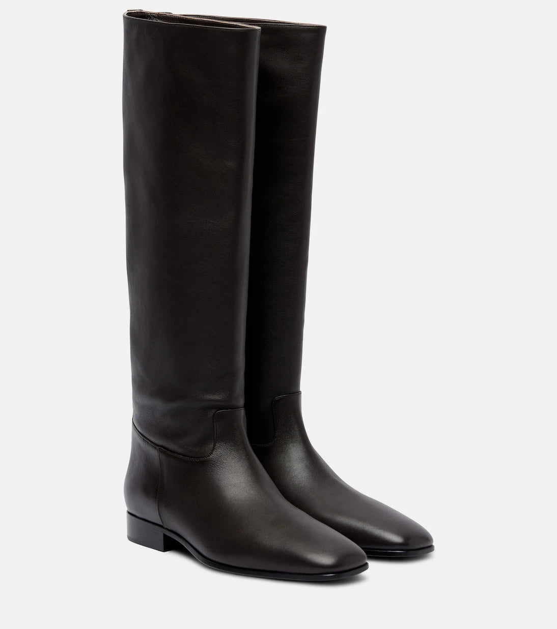 Herbert Levine - Rein It In leather knee-high boots