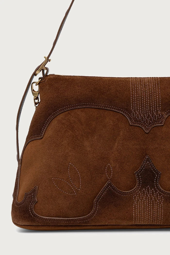 Kadın süet crossbody çanta JIM
