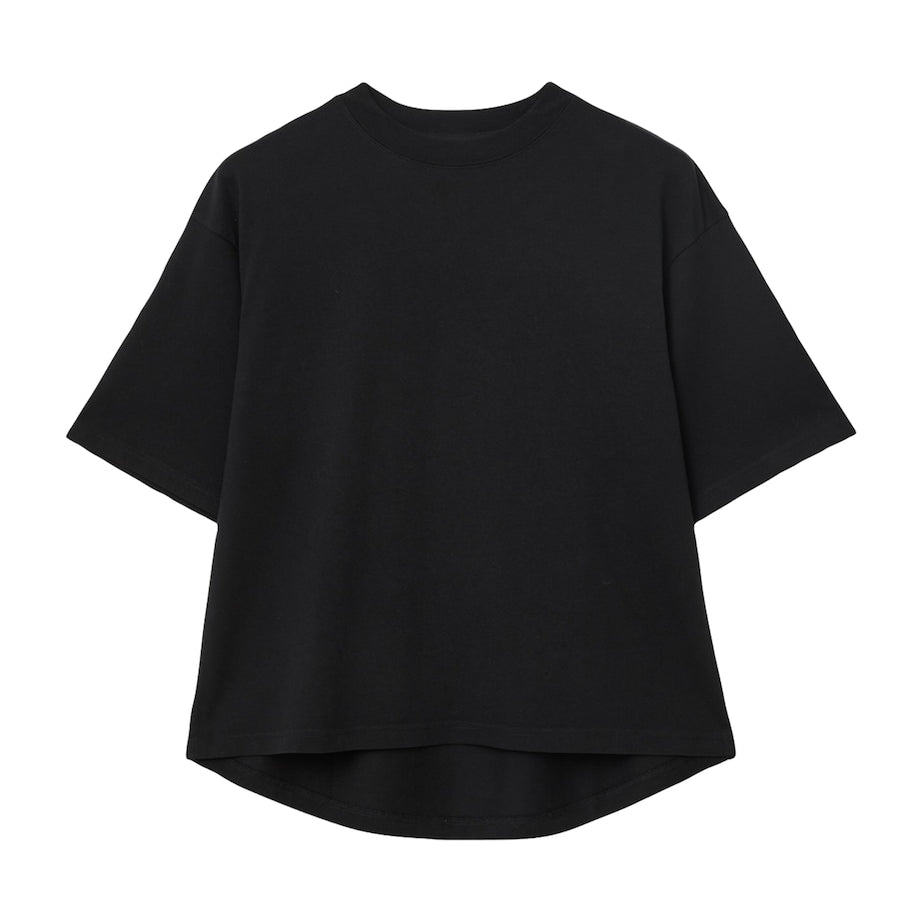 Black Cotton Craneo Amelie T-Shirt