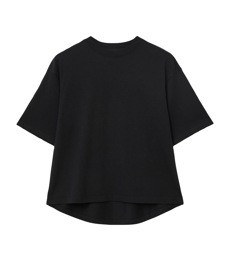 Black Cotton Craneo Amelie T-Shirt