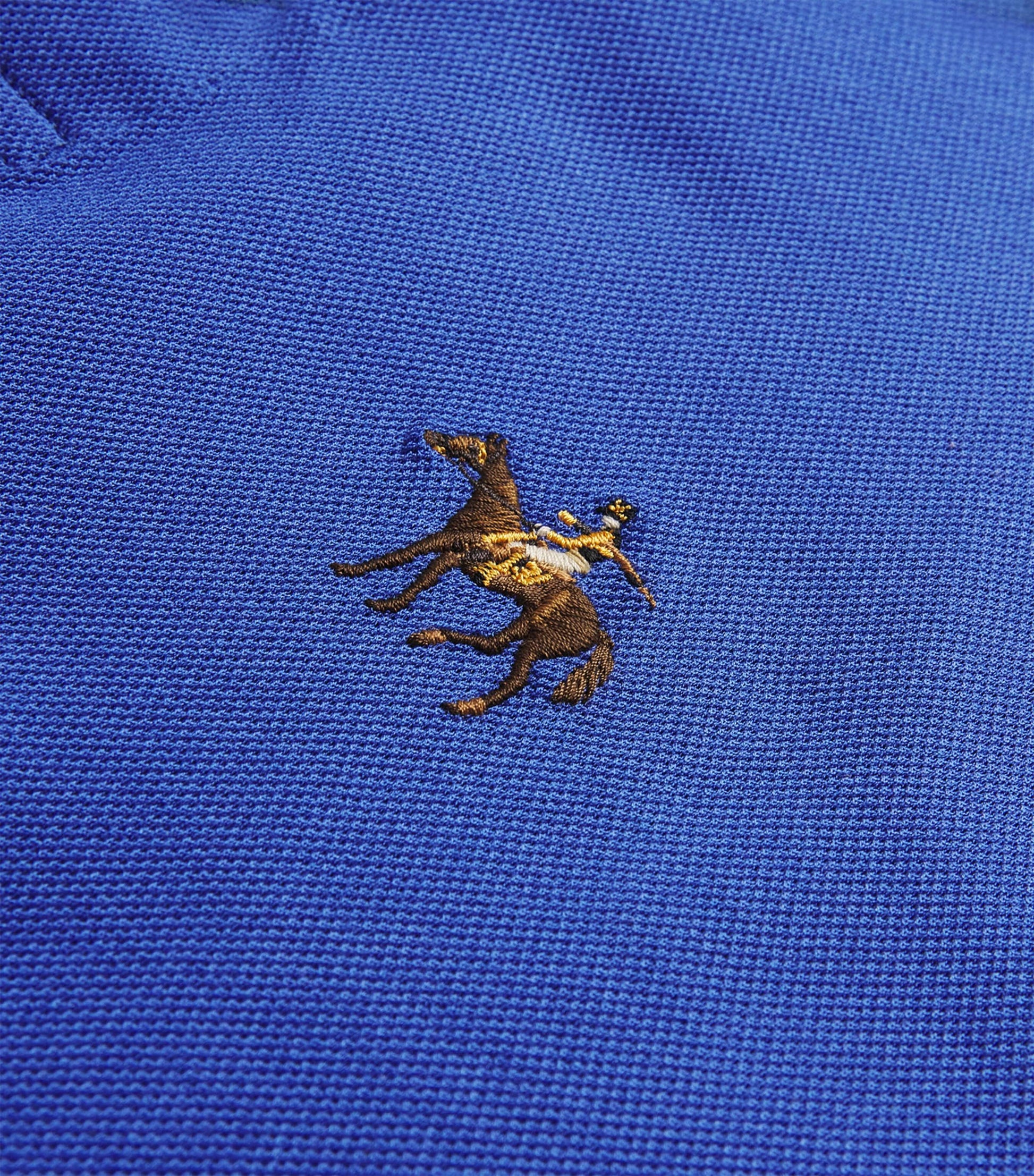 Ralph Lauren Purple Label Cotton Standing Horse Polo Shirt