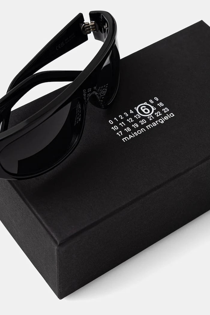MM6 Maison Margiela LUNETTES 1 NOIR güneş gözlüğü